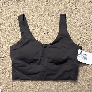 NWT Zyia Confluence Bra (Dark Aubergine)